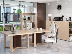 A modern dolgozószoba különleges bútorokkal