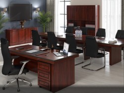 Az igényes és elegáns vezetői irodabútor: Larex